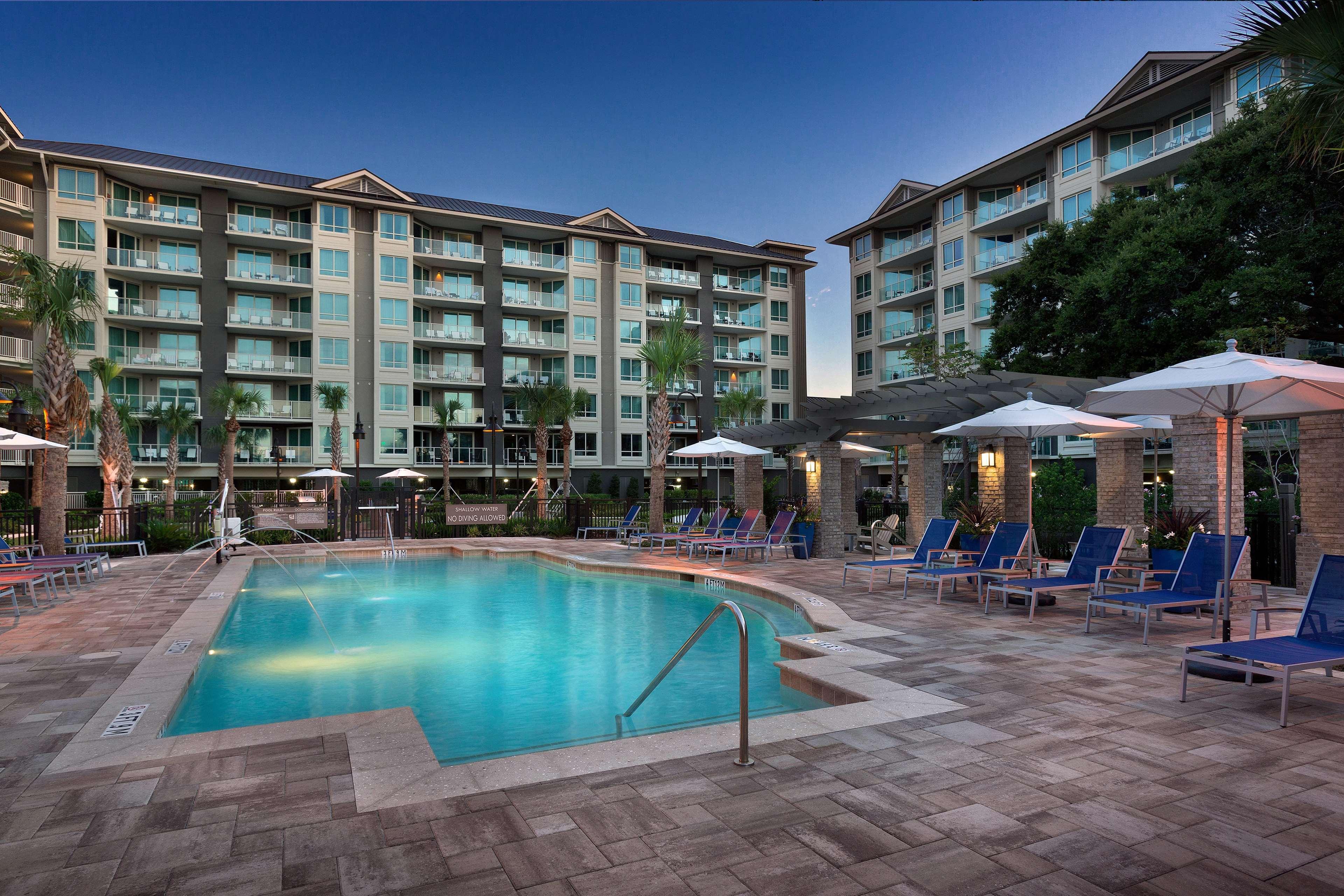 Hilton Grand Vacations Club Ocean Oak Resort Hilton Head Hilton Head Island Bagian luar foto