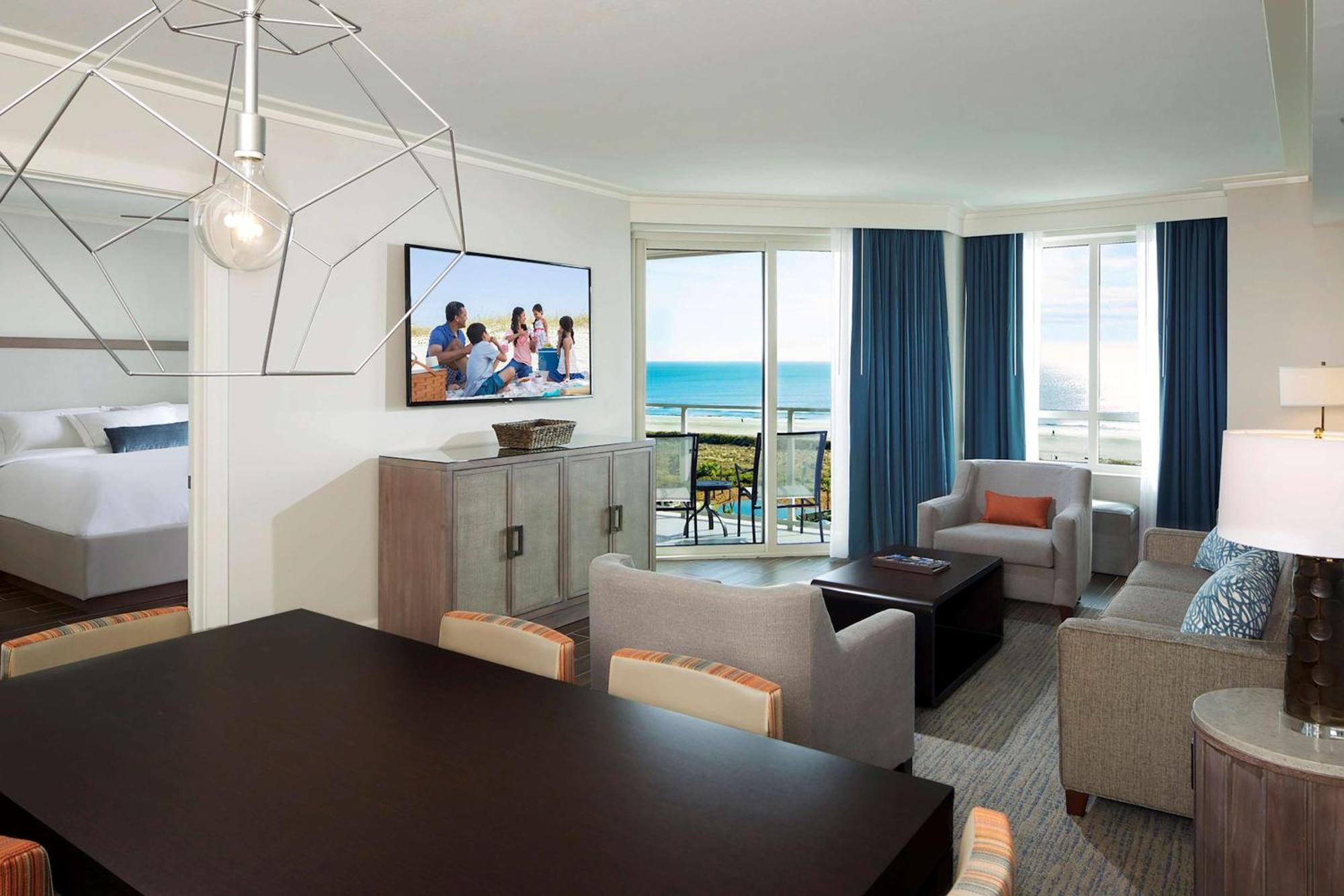 Hilton Grand Vacations Club Ocean Oak Resort Hilton Head Hilton Head Island Bagian luar foto