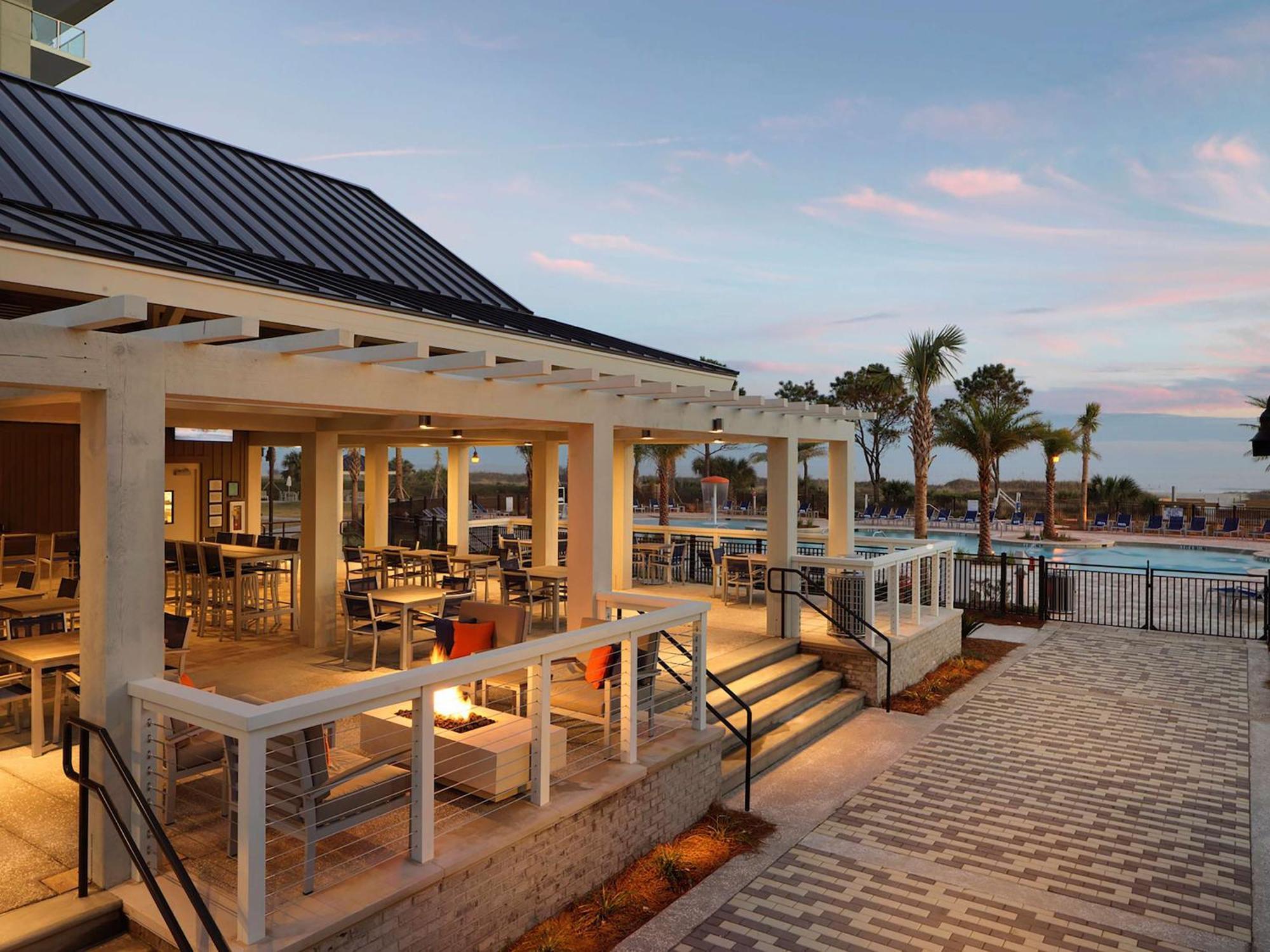 Hilton Grand Vacations Club Ocean Oak Resort Hilton Head Hilton Head Island Bagian luar foto