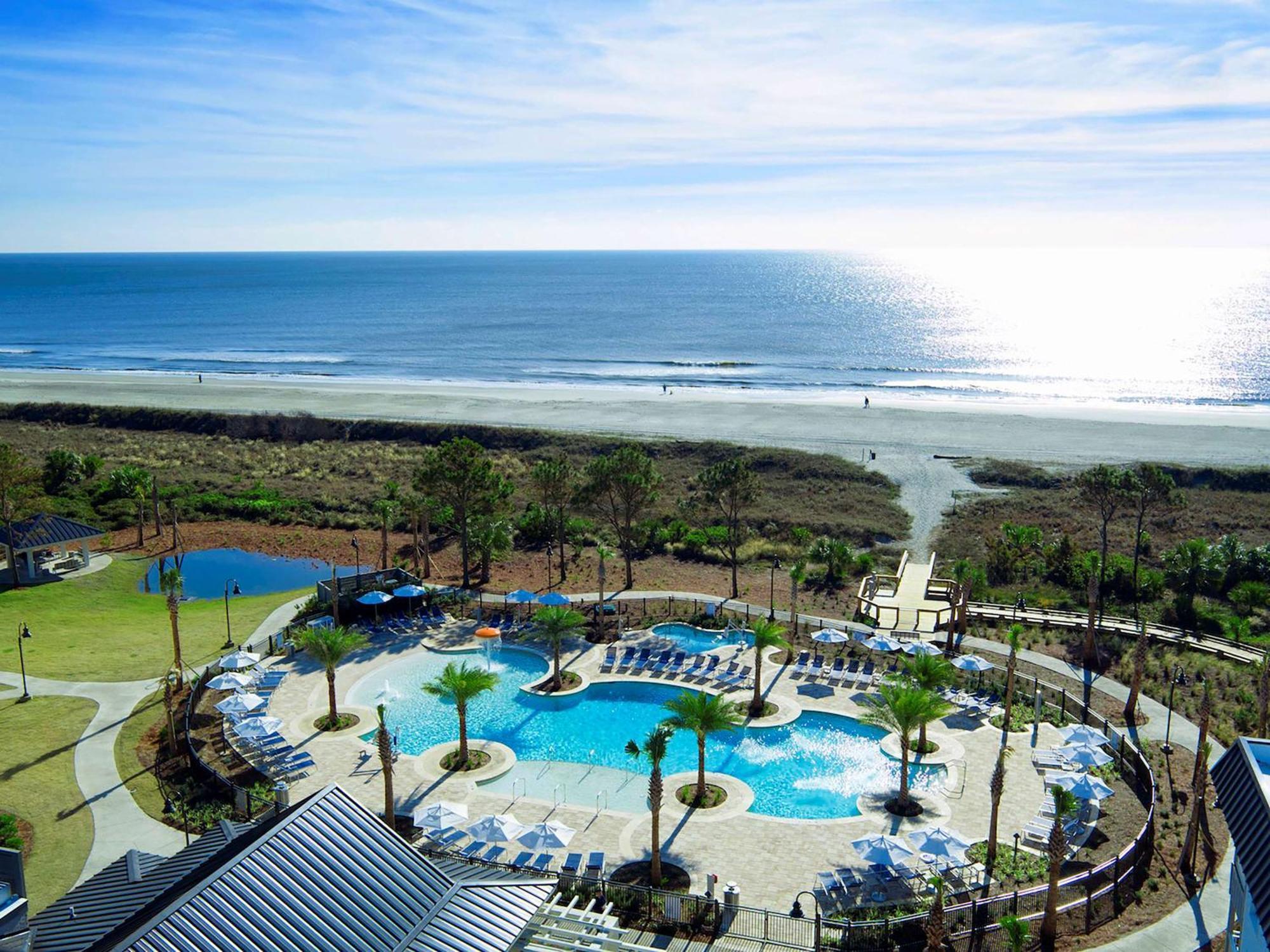 Hilton Grand Vacations Club Ocean Oak Resort Hilton Head Hilton Head Island Bagian luar foto