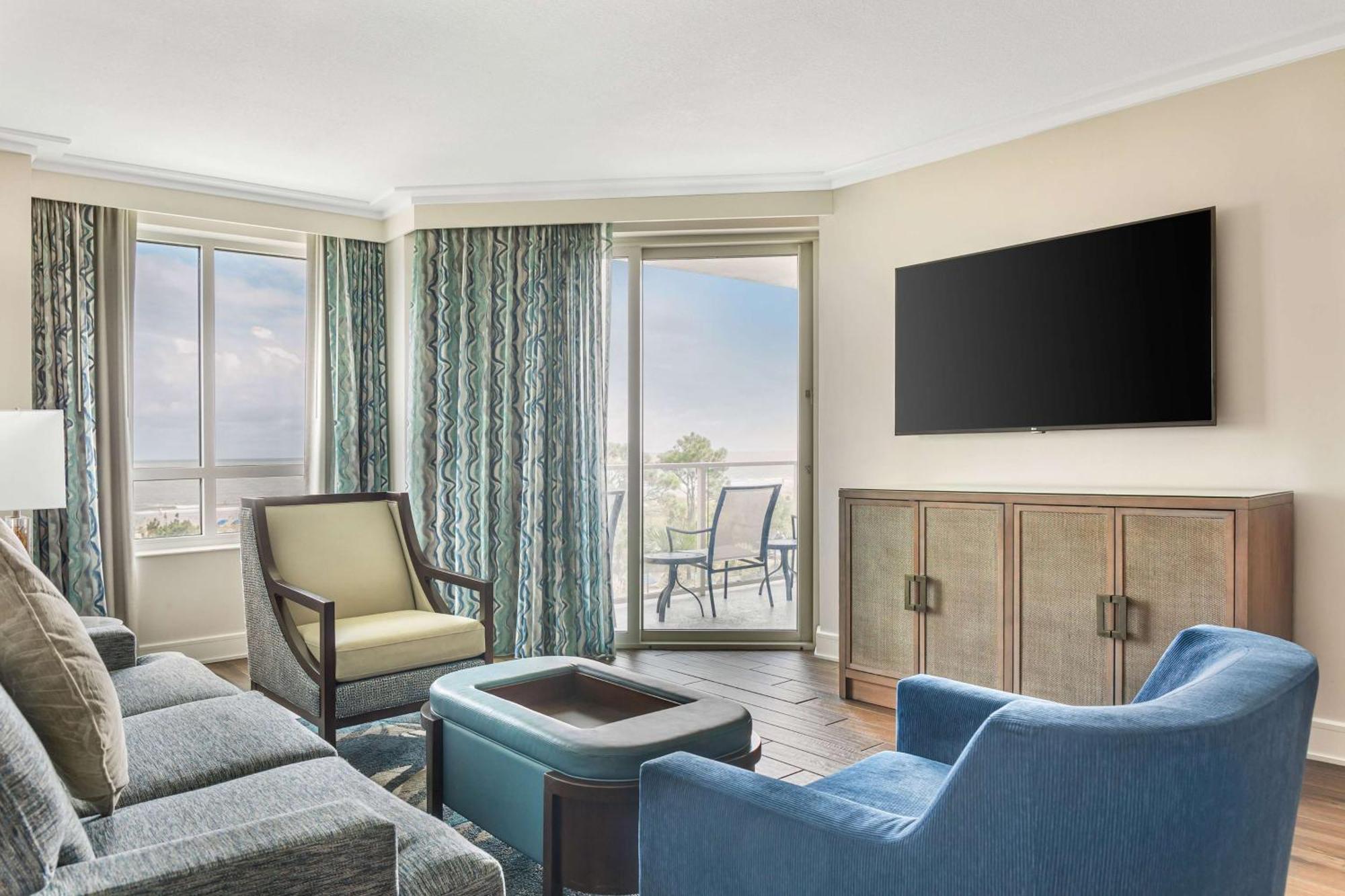 Hilton Grand Vacations Club Ocean Oak Resort Hilton Head Hilton Head Island Bagian luar foto