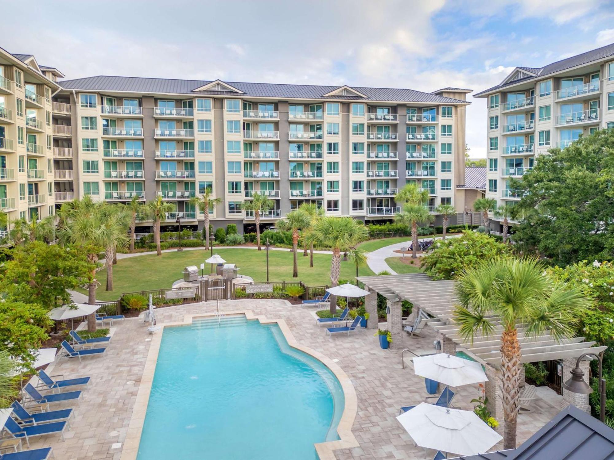 Hilton Grand Vacations Club Ocean Oak Resort Hilton Head Hilton Head Island Bagian luar foto