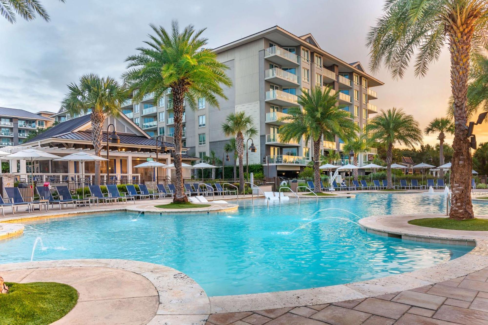Hilton Grand Vacations Club Ocean Oak Resort Hilton Head Hilton Head Island Bagian luar foto